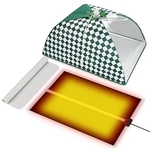 Resin Curing Heating Mat with Cover and Timer – 4-Hour Auto Shut-Off for Silicone Molds Used in Keychains, Jewelry & Coasters