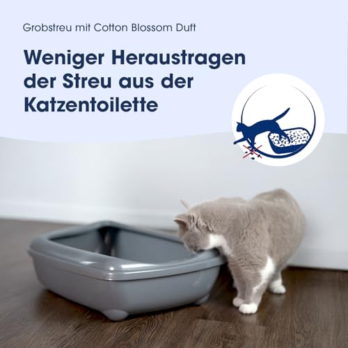 Biokat's Classic fresh 3in1 Katzenstreu mit Cotton Blossom-Duft - Klumpstreu aus Bentonit mit 3 unterschiedlichen Korngrößen - 1 Sack (1 x… – Ansicht 5