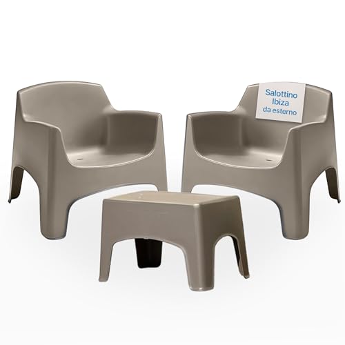Tomaino - Salotto Da Giardino Ibiza- Set Da Giardino Esterno