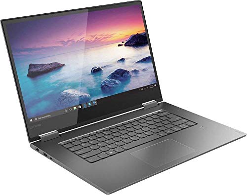 Image of 2019 Lenovo Yoga 730 2-in-1 15.6 inchFHD IPS Touchscreen Laptop, Intel Quad-Core i5-8250U Upto 3.4GHz, 12GB RAM, 256GB SSD, Backlit Keyboard, Fingerprint Reader, HDMI, WiFi, Windows 10, Iron Gray