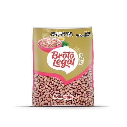 Feijão Rosinha Broto Legal 500g pacote