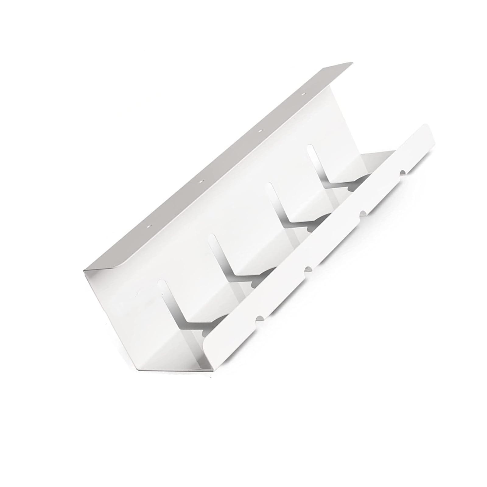 carotoe Iron Under Desk Cable Holder Easy Installation for Home Space Saving Space Saving Rack