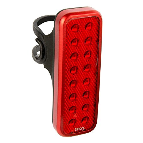 Knog Blinder Mob V Kid Grid Rear USB Rechargeable Light, Red