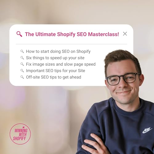 Page de couverture de Shopify SEO Masterclass: Your 2025 Guide To Doing SEO on Shopify