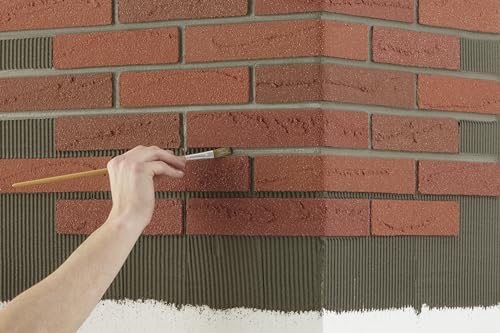 ELASTOLITH Elabrick 98415 Flexible Facing Brick Anthracite 50 x 210 mm