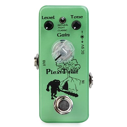 Pédale distorsion guitare MP-302 Plexi Troll aux finitions soignées