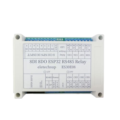 Relais ESP32 24V 8CH Modbus RS485 carte d'extension programmable pour automatisme - 2