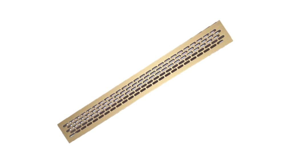Ventilation Vent, 480x60mm, Corrosion-Resistant, Waterproof, 6 Colours (Gold)