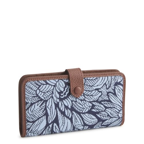 Vera Bradley Cotton Jacquard Tab Wallet, Dahlia Dreams - Product