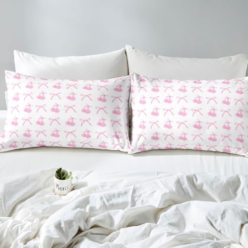 Parure de lit fille patchwork rose, le cadeau idéal pour sa chambre - 6