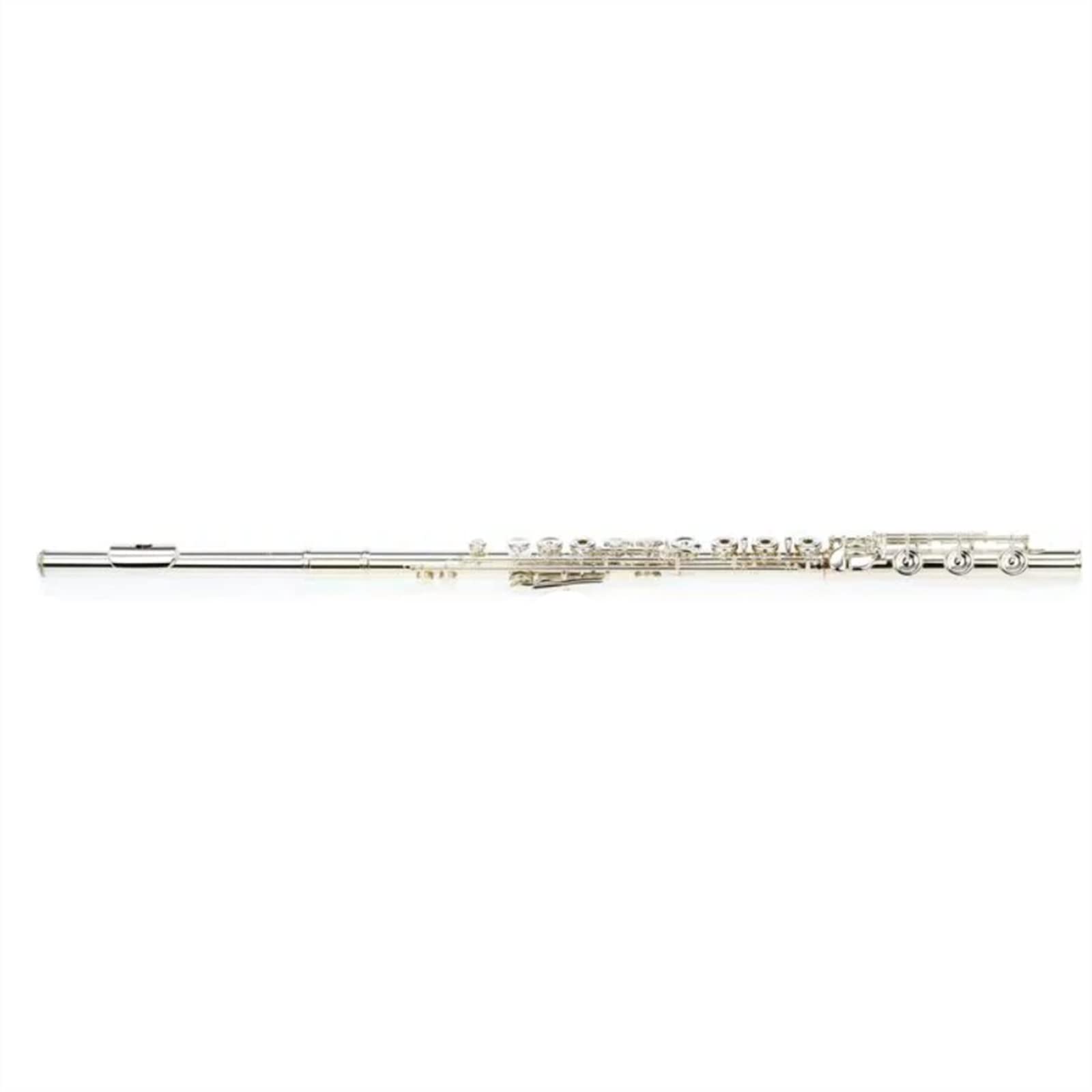 Flöteninstrument Sterling Silber Kopfstück Querflöte B Fußstück Versatz G Klappensystem Geteilte E-Mechanik Anfängerflöte Professionelles Querflöten
