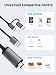 Lemorele 2 in 1 MHL HDMI Adapter Cable 2M, Micro USB Typ C zu HDMI Adapter Kabel für USB C Pad/iPhoe/Huaiwei,Xiaomi and Samang Galaxy zu HDTV/Projektor/Monitor