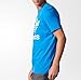 adidas Originals Men's Trefoil Tee, XX-Large, Bright Blue
