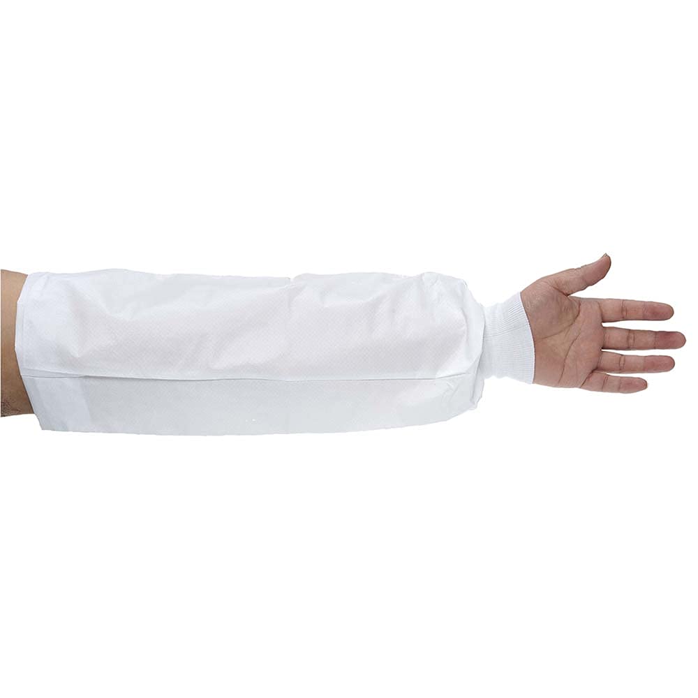 Portwest Manguito Con Puño Elástico Biztex Microporous, Tipo Pb[6], Color: Blanco, ST47WHR