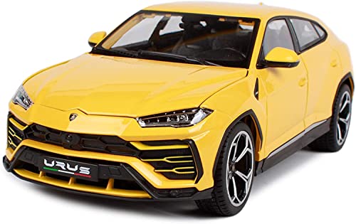 Image of 1 /24 Lamborghini Urus Model Car with Box, Zinc Alloy Pull Back Toy car with Sound and Light for Kids Boy Girl Gift?Colors as Per Stock? (Lamborghini Urus 1:24)