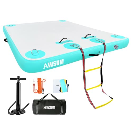 AWSUM Inflatable Floating Dock