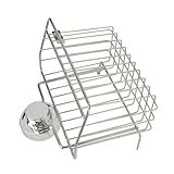 FIXOSHEE Edelstahl Seifenschale mit Saugnapf Spülschwammhalter und Geschirr Aufbewahrungskorb...