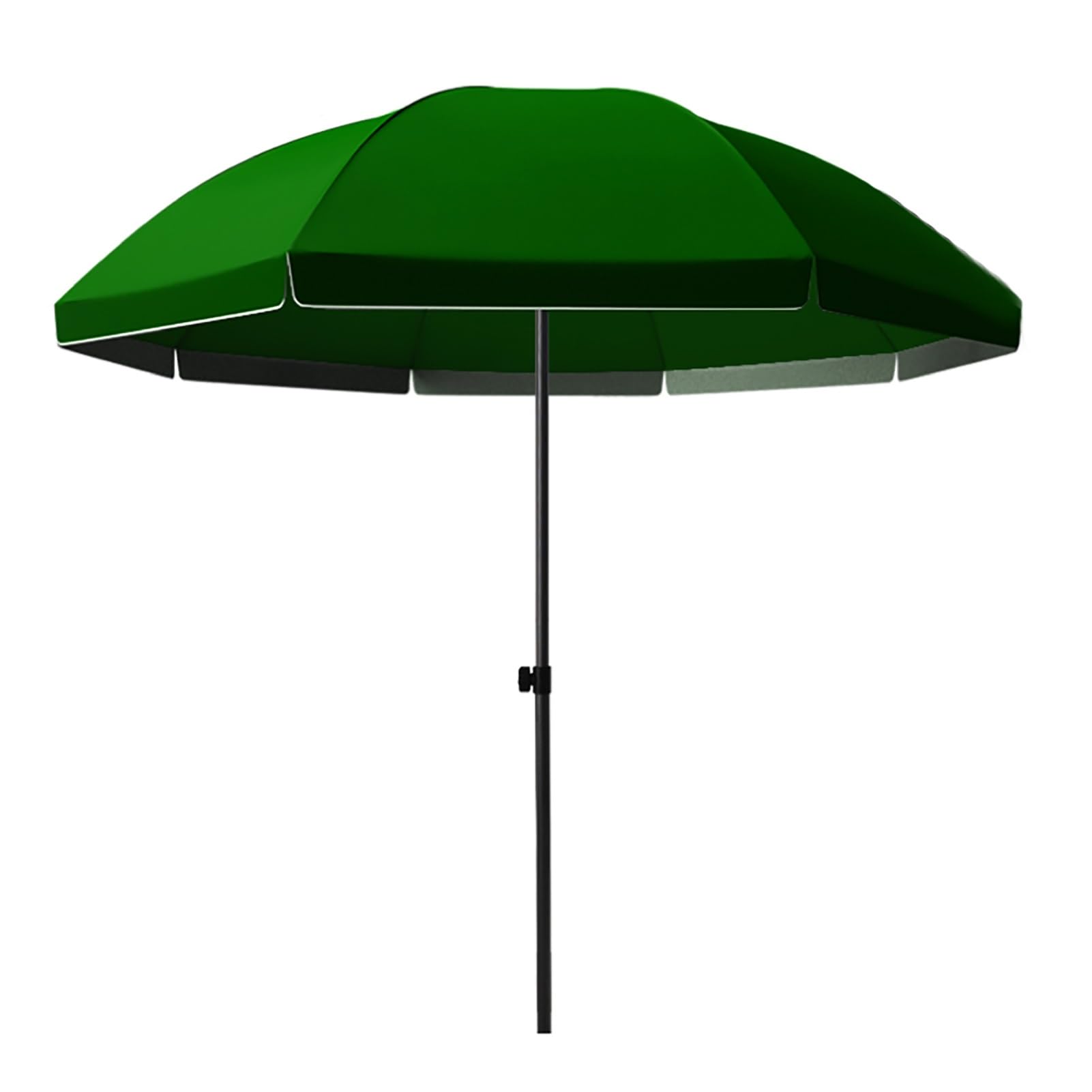 Sombrilla de patio exterior 260 cm, sombrilla de jardín de 280 cm, impermeable, protección UV 50+ sombrilla de playa antiviento con altura ajustable