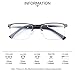 LJIMI Photochromic Progressive Multifocus Reading Sunglasses UV400 Protection Multifocal Trifocal Transition Sun Readers Blue Light Blocking Computer Glasses for Women Men Anti Glare Eyeglasses Shades