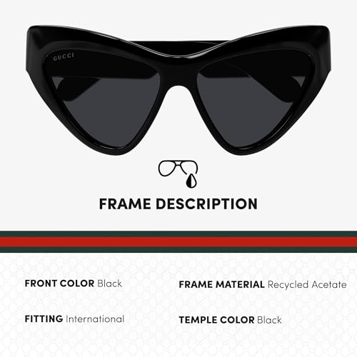 Gucci GG1294S Designer Fashion Sunglasses for Women Eyewear with eSHADES Kit - Embrace Sophistication and Elegance2