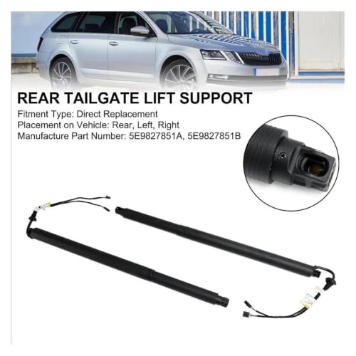 Verin gaz hayon electrique Skoda Octavia coffre bloqué solution 5E9827851F - 4