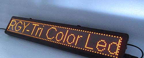 Tri Color Led Rgy Gowe 1pcs/16*128dots/4.75mm/Rgy LED Moving Sign/Tri-color/Indoor/LED ...