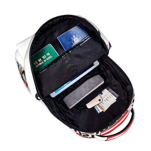 Mochila de senderismo ligera y funcional con estampado de Austria 5