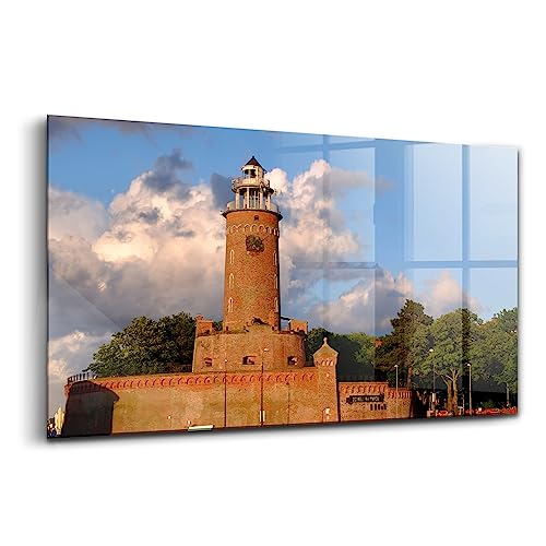 Tableau en verre innovant Wallart grand tableau panoramique salon design 100x50