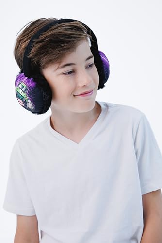 Monster Jam Truck Fleece Ear Muffs Newborn to One Size (OS - OS Youth)2