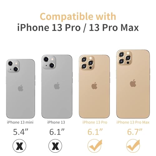 Image of DD SON Back Camera Lens Protector Tempered Glass For iPhone 13 Pro /iPhone 13 Pro Max (Sierra Blue) | Case Friendly with Edge to Edge Coverage and Easy Installation Kit, Pack of 1