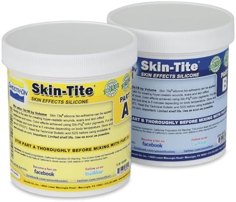 Skin Tite - Silicone Appliance Builder and Adhesive for Skin F/X - Pint Unit