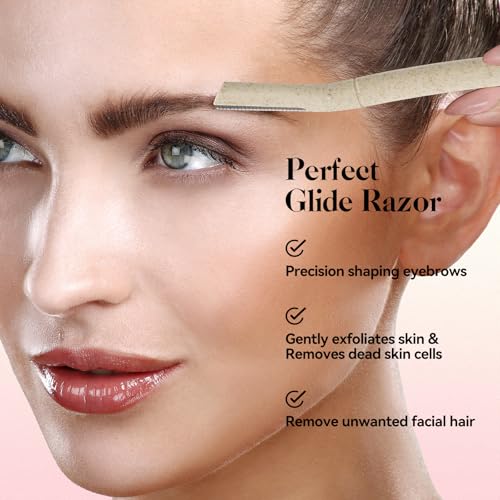 Dermaplaning-Tool-Eyebrow-Razors-for-Women-and-Men-Eyebrow-Trimmer-with-Precision-Cover-Facial-Shaver-Face-Hair-Removal-Disposable-Dermaplane-Razor-for-Face-6pcs