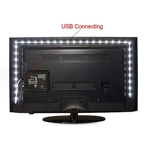 Tira LED USB 2M 5V Blanco Cálido para Decoración miniatura 6