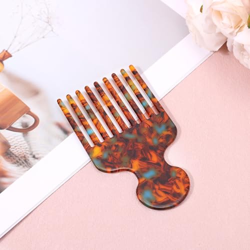 Peine Hair Pick Comb 12 cm para cabello rizado miniatura 3