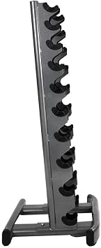 TKO 10 Pair Vertical Dumbbell Rack