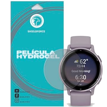 Película para Garmin vívoactive® 5 Shieldforce Hydrogel-HD (3x Unid)