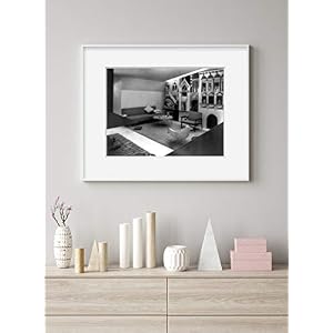 Infinite Photographs Foto: Een papieren montage, Alexander Girard, Grand Rapids Meubelmuseum, Woonkamer, 1951