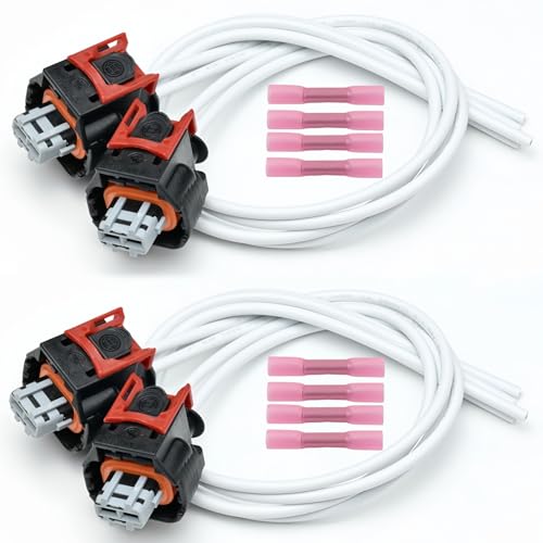 4PCS PT3739 Injector Pigtail Connector Original Equipment Multi-Purpose Pigtail Kit Replace for Duramax L5P Engine V8 6.6L
