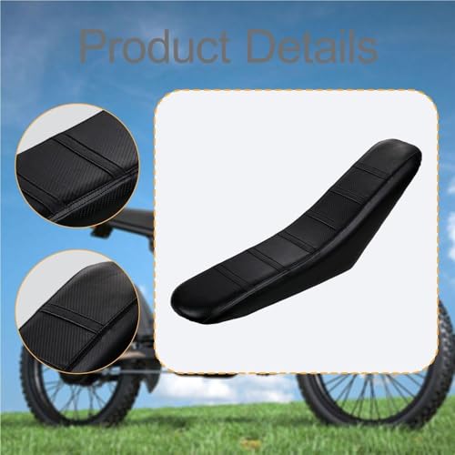 Housse Siège Moto Solution Selle Usée Cuir PVC Coussinée pour GT73 - 3