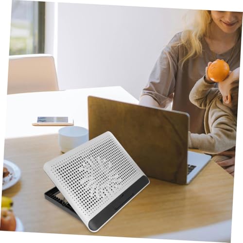 Base enfriadora para laptop Lurrose con ventilador y estructura de aluminio miniatura 7