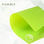 Fotouzy Flexible Plastic Cutting Boards for Kitchen, Upgrade Nonslip Cutting Board Set of 4, BPA-Free, Dishwasher Safe - Image 4