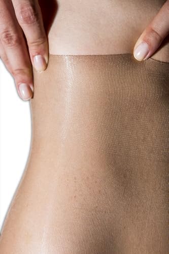 Cecilia de Rafael Eterno Super Lucido Shiny Tights-Dore-Large