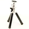 Ex-Pro Table-Top Mini Tripod, Aluminium Telescopic and compact - 3 Level - 15cm, 12.7cm & 10cm - Black & Silver #3