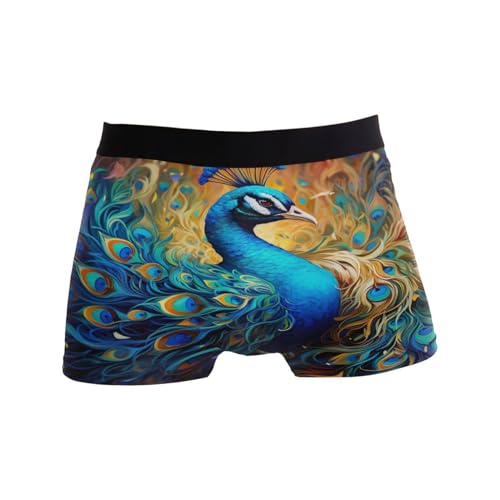 Peacock Men's Boxer Briefs S 202a5369