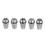 RanDal 5Pcs Er16 Spannzange Set 1/8-3/8 Zoll Spannzange Spannzange Für Cnc Fräsen Drehmeißel