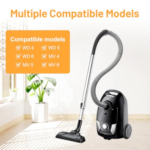 4 Stück Staubsauger Filter für Kärcher Set, für Kärcher WD4/WD5/WD6/MV4/MV5/MV6 Flachfaltenfilter, für Kärcher Mehrzwecksauger Ersatz, Industriesauger, Nass-/Trockensauger