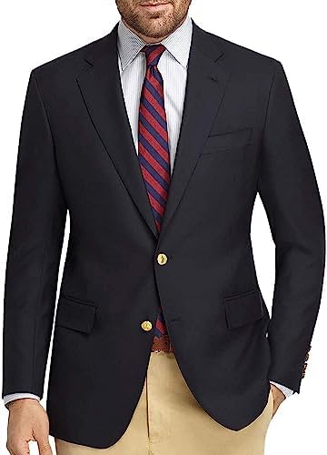 Brooks Brothers Men's Textured Explorer Regent Fit Two Button Bla...