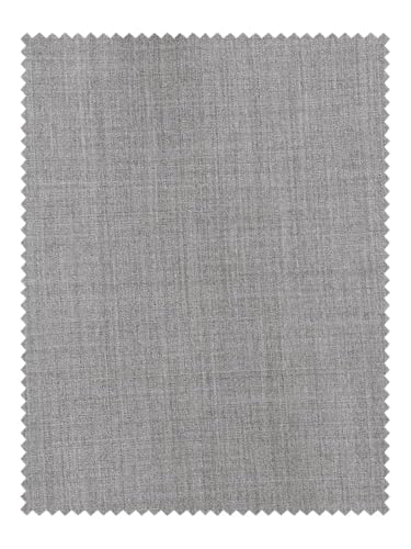 Paul Fredrick Men's Wool Stretch Bengaline Pleated Suit Pants3