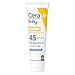 CeraVe Mineral Baby Sunscreen SPF 45 | Baby Sun Lotion to Help Protect Delicate Skin | Paraben, Sulfate, and Fragrance Free | 3.5 Ounce