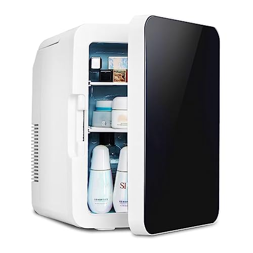 ARTETHYS Mini Fridge for Bedrooms 10L Small Portable Car Fridges